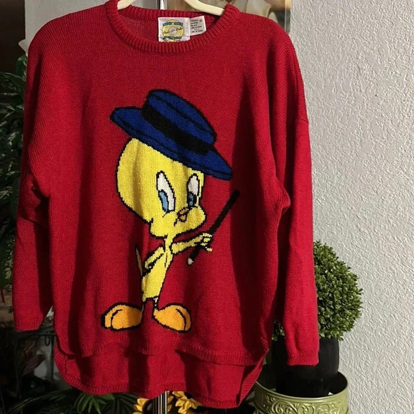 Looney tunes merrie melodies vintage sweater size M - Picture 2 of 8